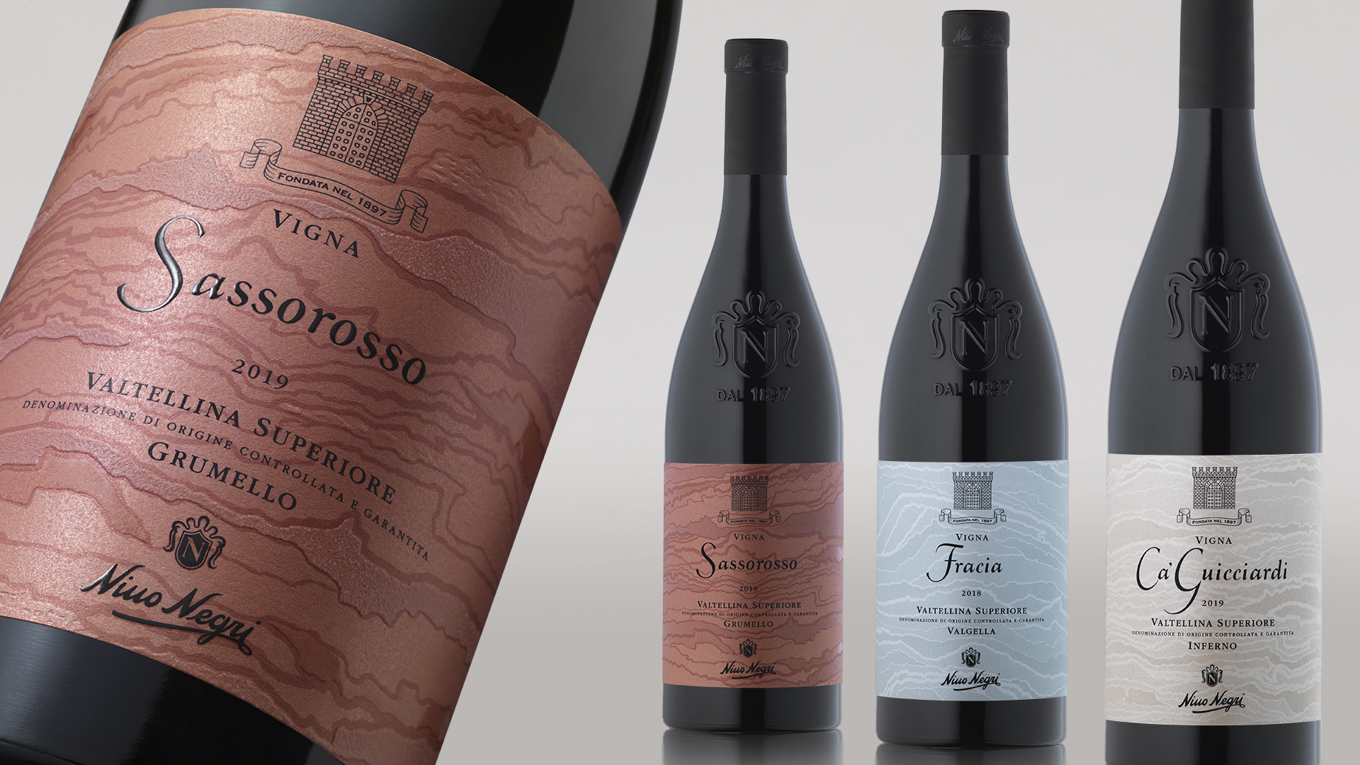 nino negri packaging vinicolo vigne di montagna