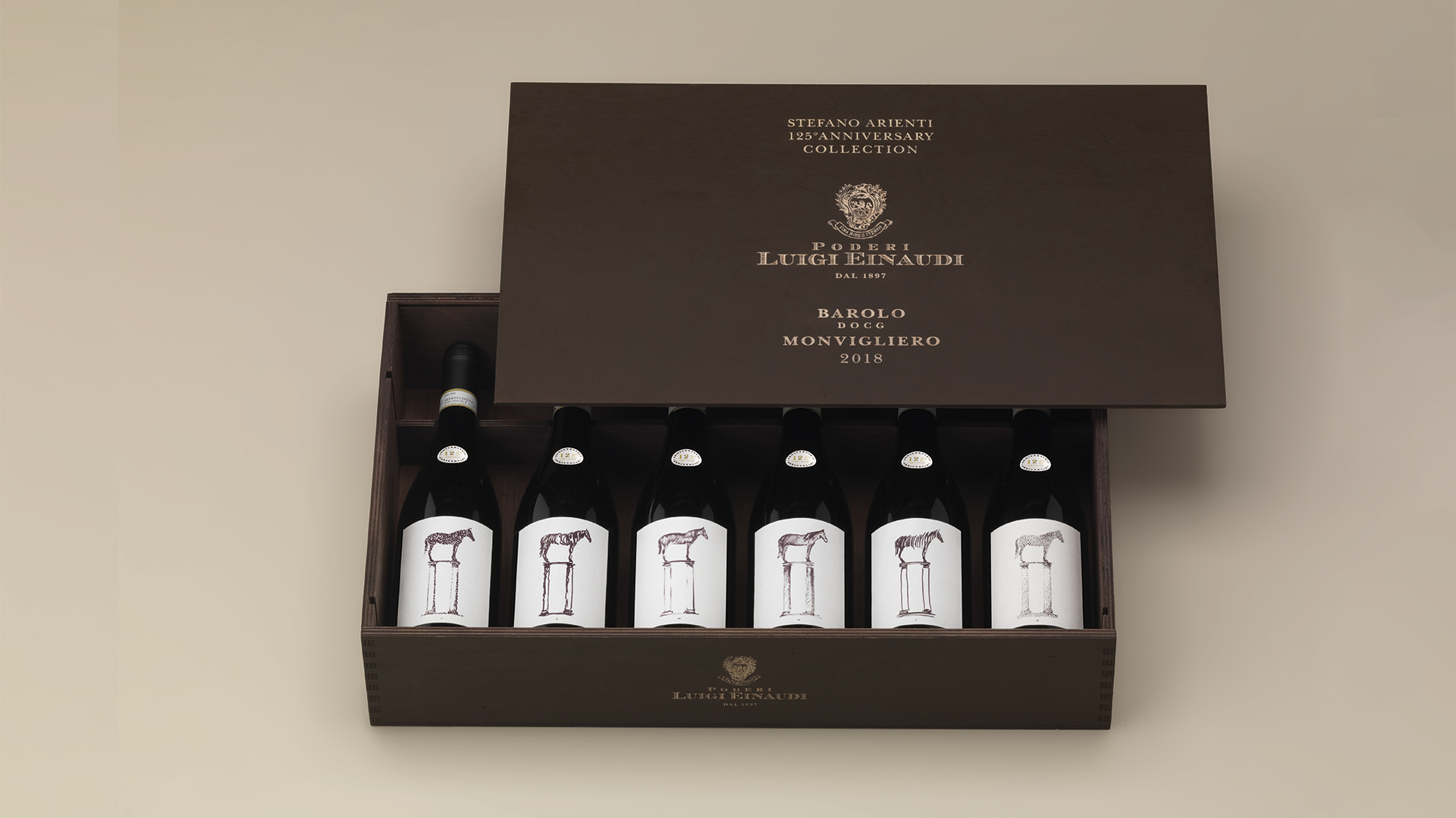packaging bottiglia barolo poderi luigi einaudi