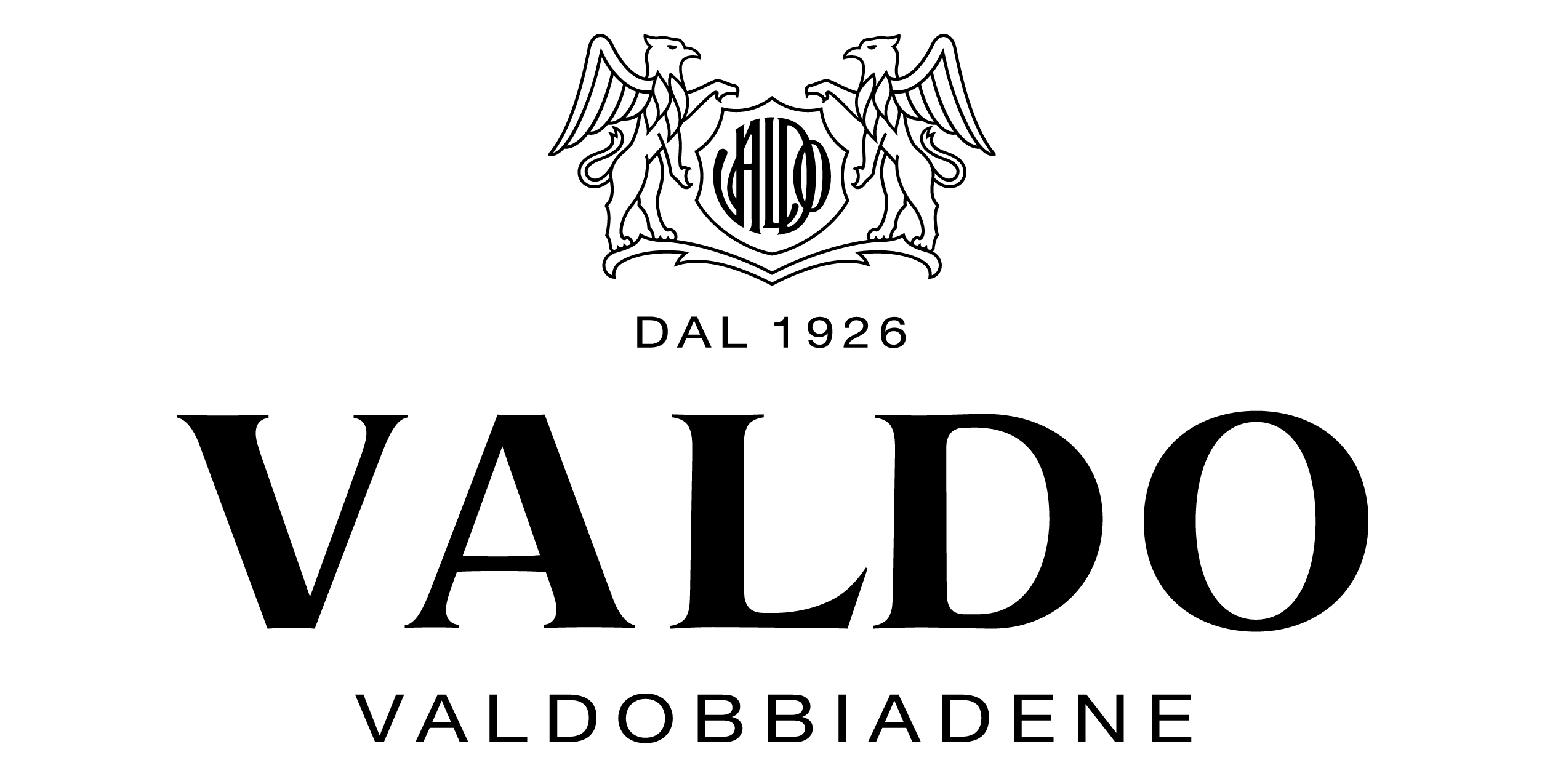 creazione brand logo valdo cantina vinicola