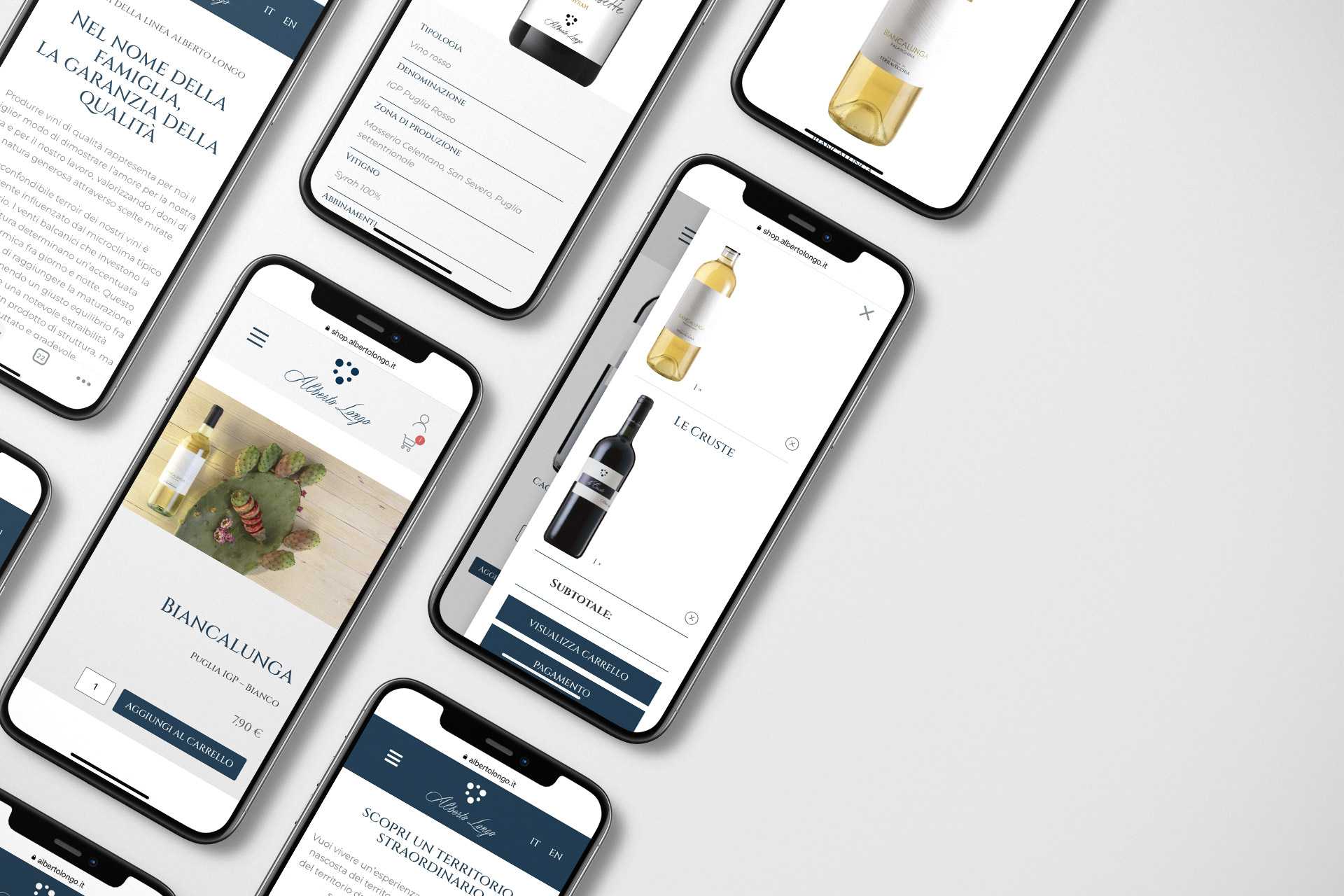 Svillupo sito web responsive alberto longo