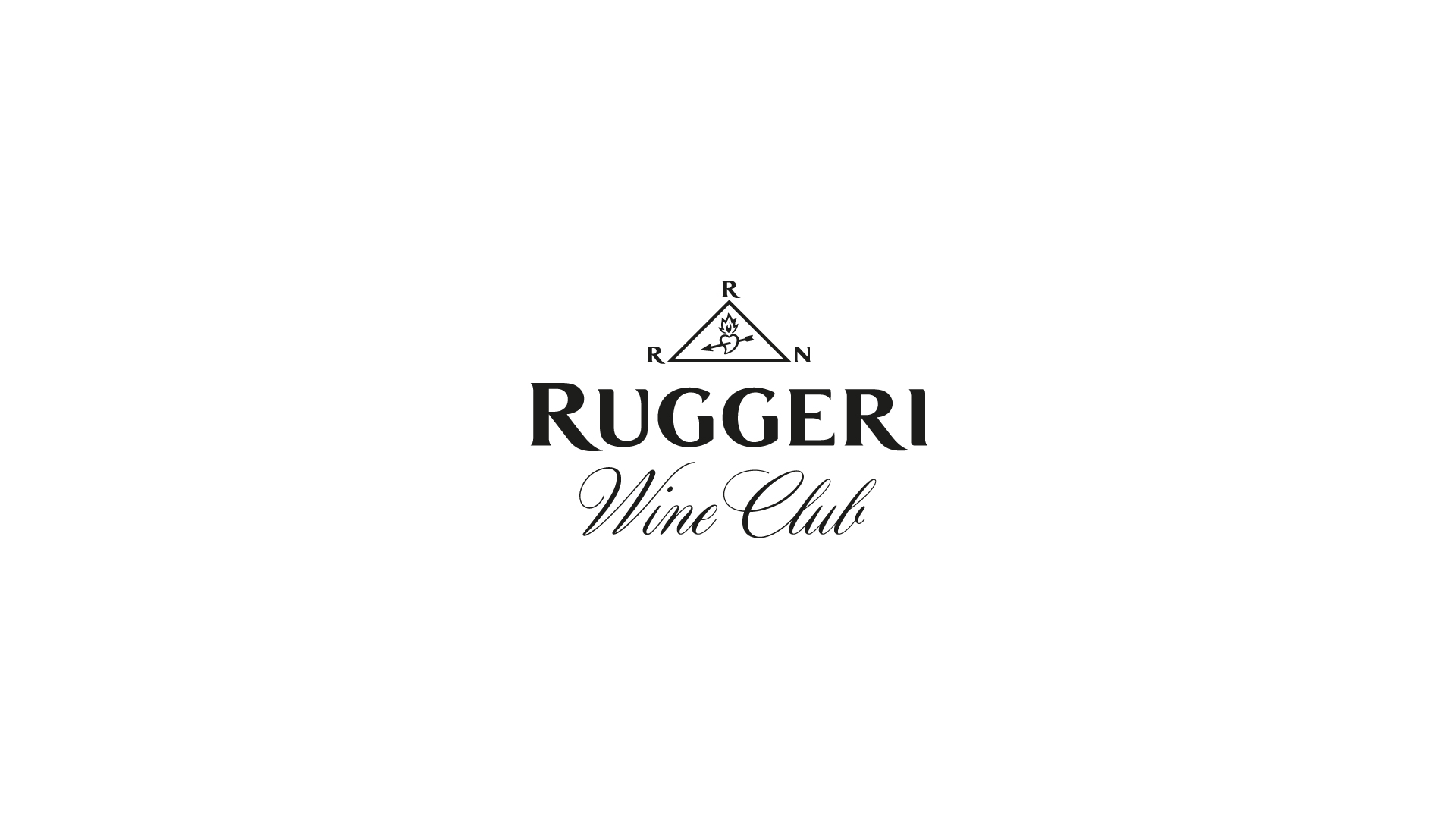 applicazione della brand di ruggeri in versione nera