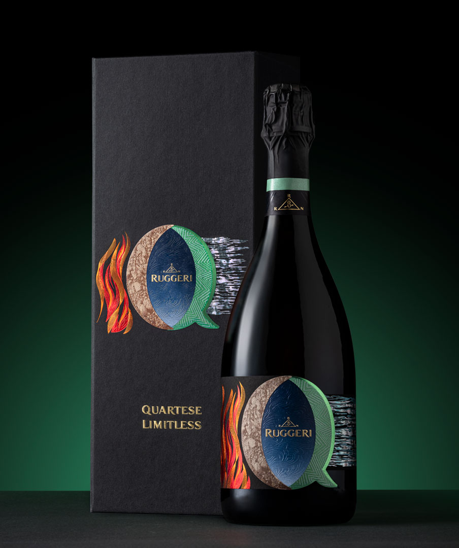 Design del prosecco Quartese Limitless