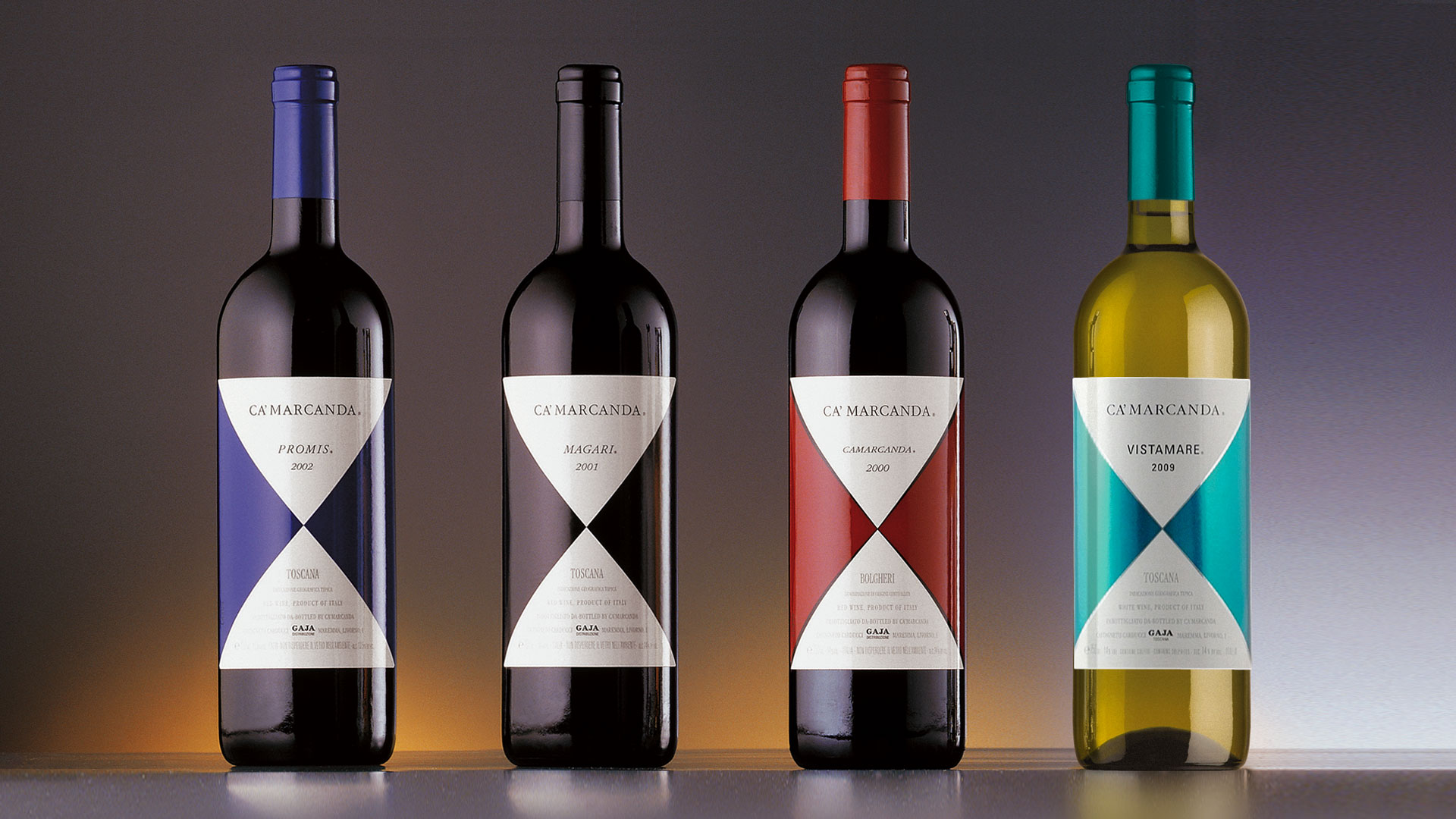 etichette per gaja