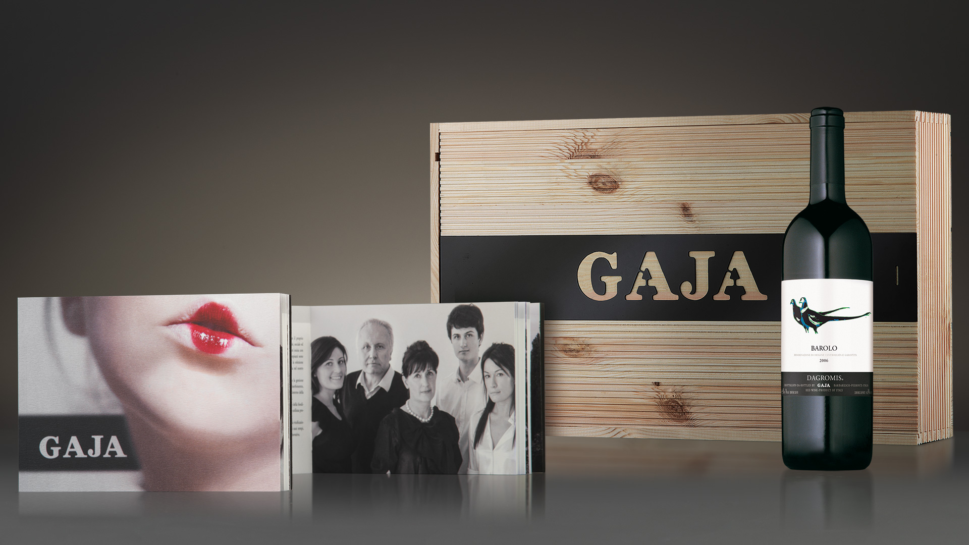 Global design e packaging per Gaja