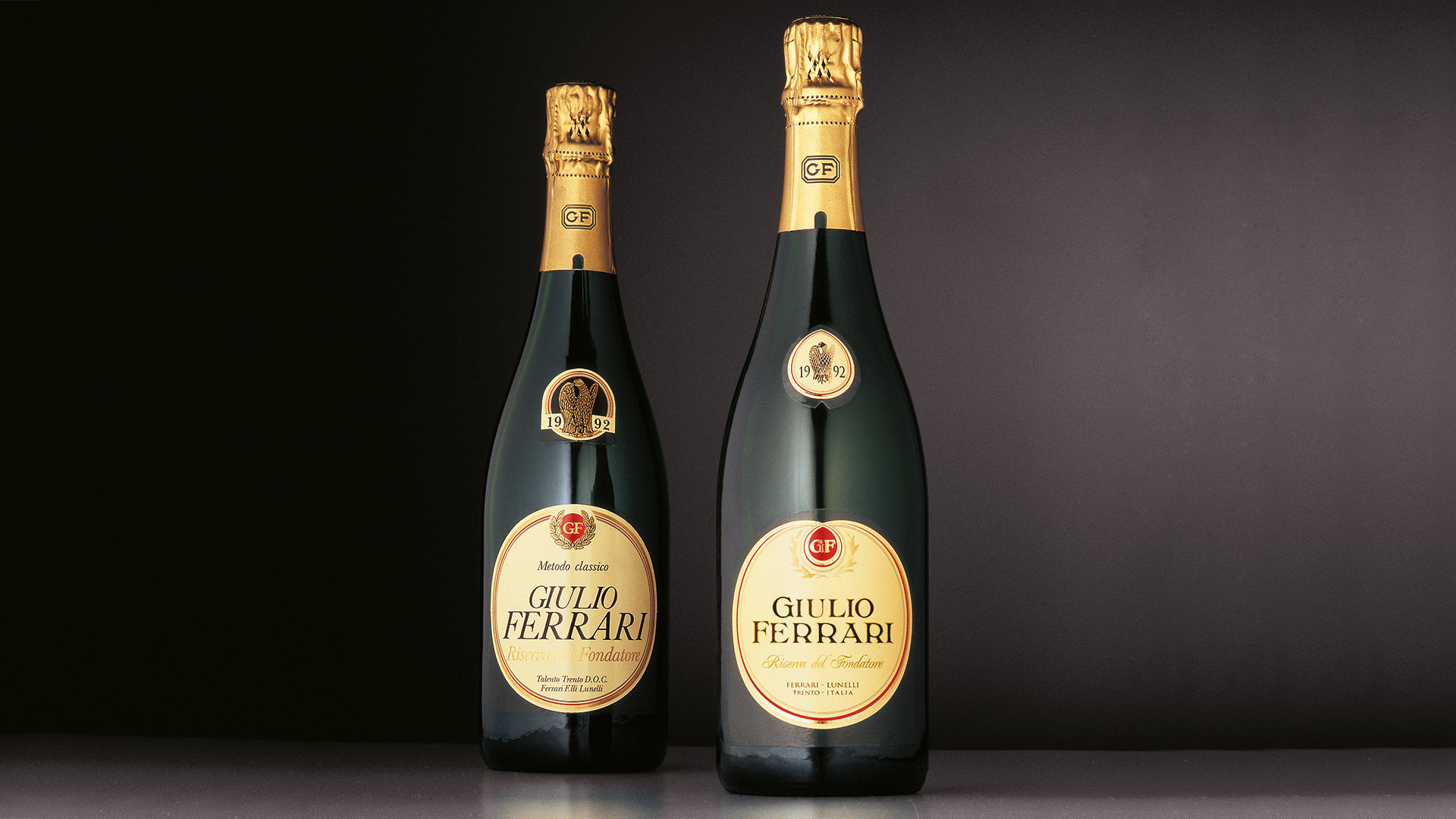 restyling etichette per giulio ferrari