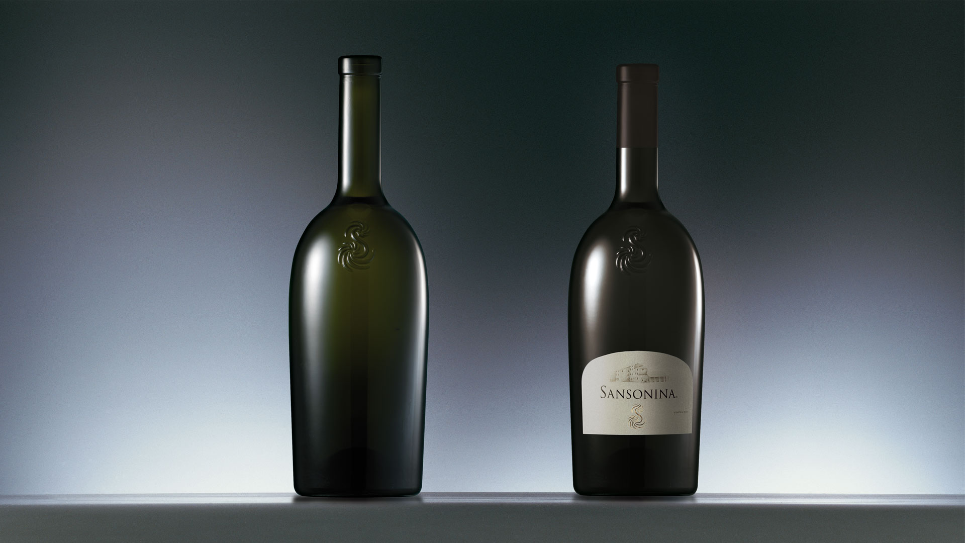 bottle design per sansonina
