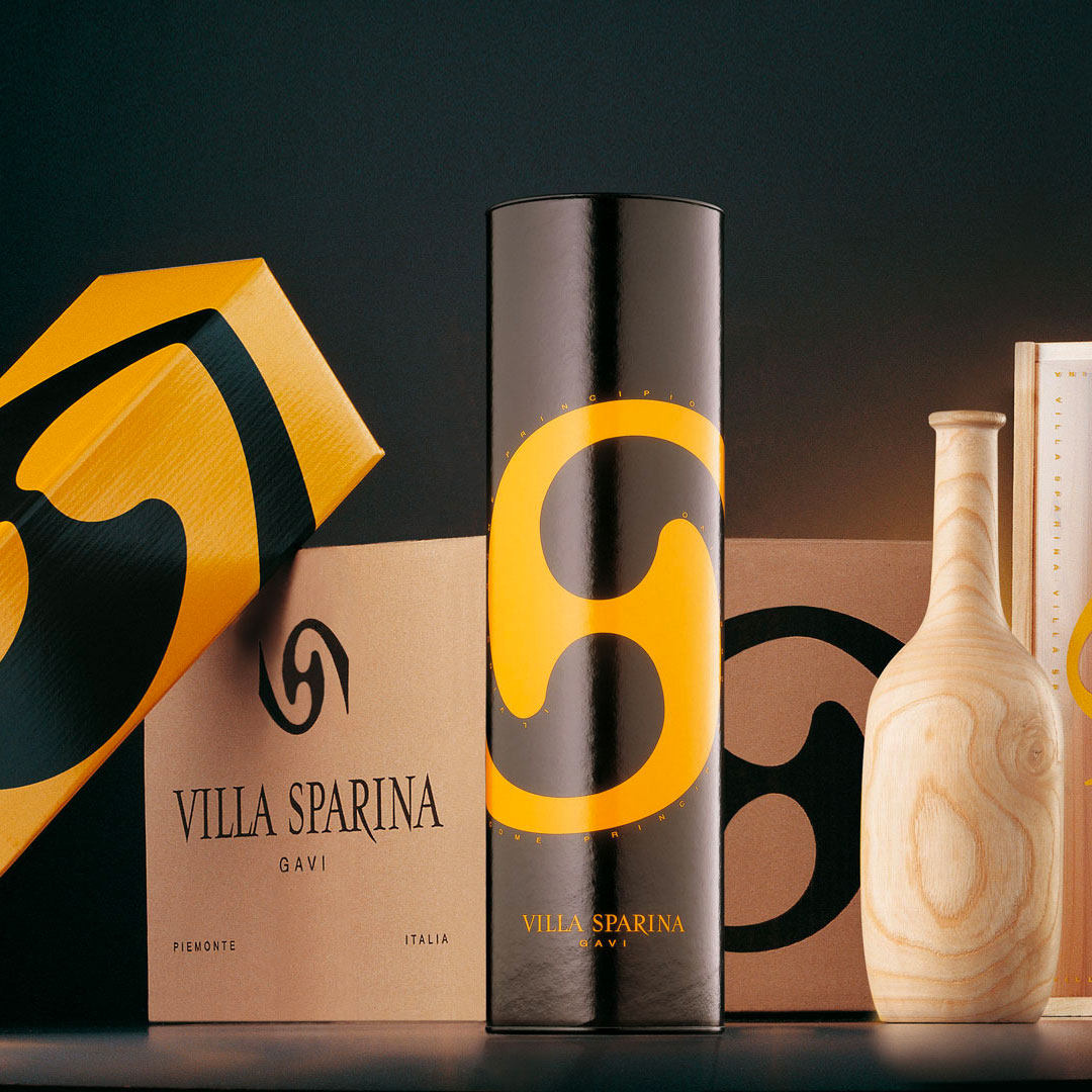 villa sparina bottle design e packaging