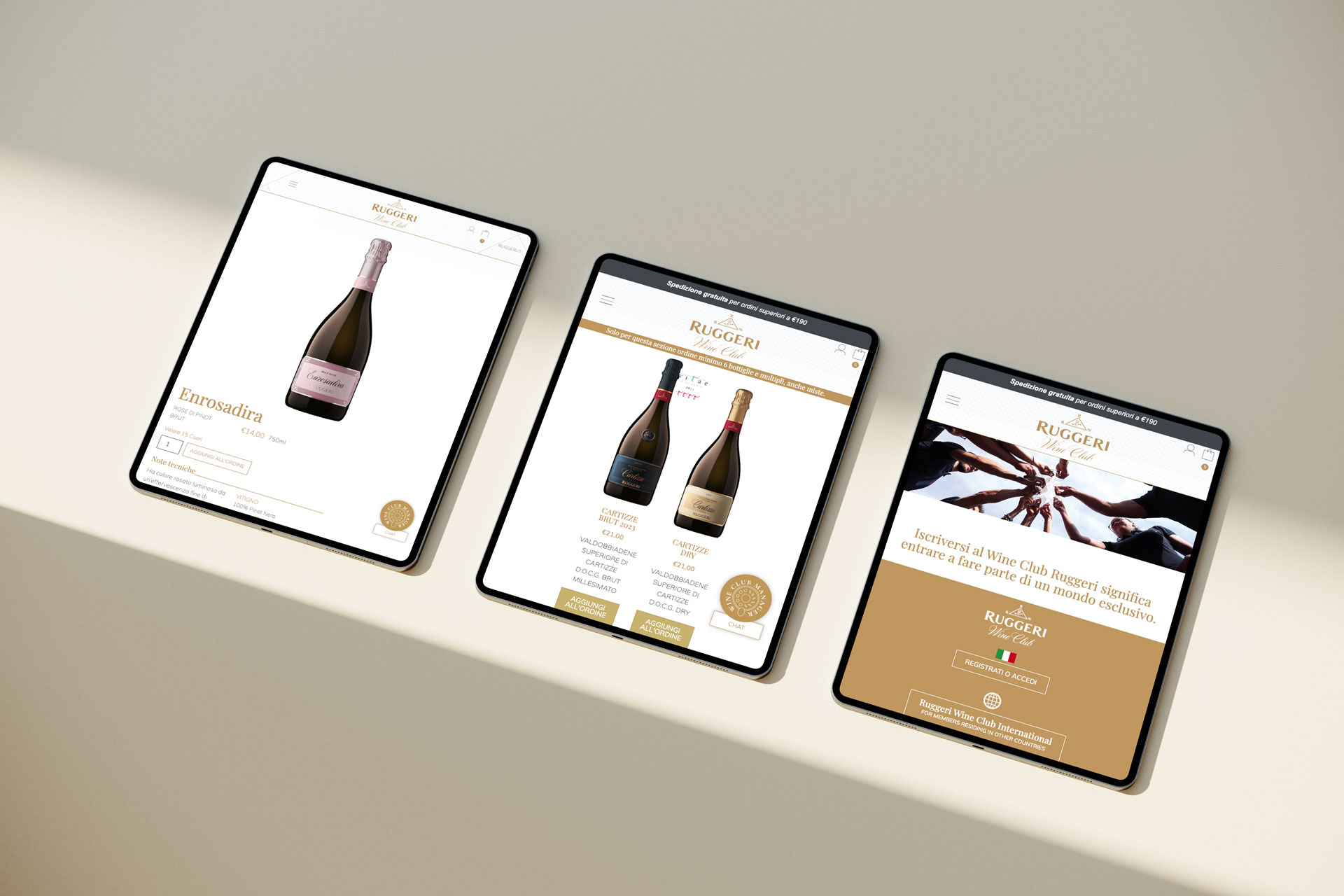 Screen Ruggeri Wine Club