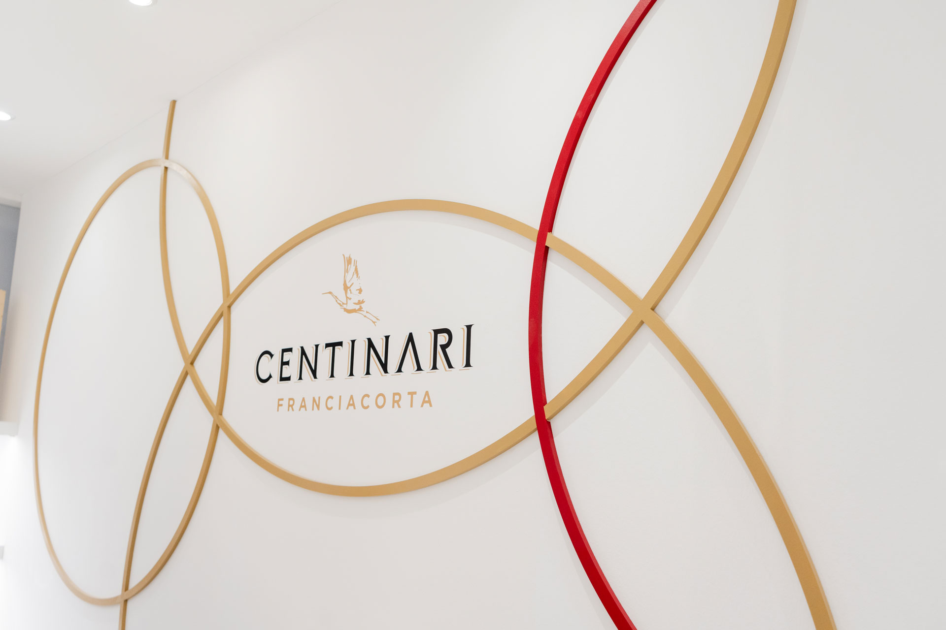 dettaglio della progettazione e design e render 3D dello stand di Togni